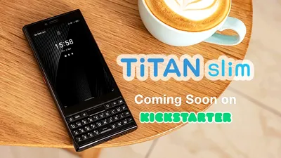 Unihertz lucrează la Titan Slim, un nou telefon cu tastatură QWERTY în stilul BlackBerry