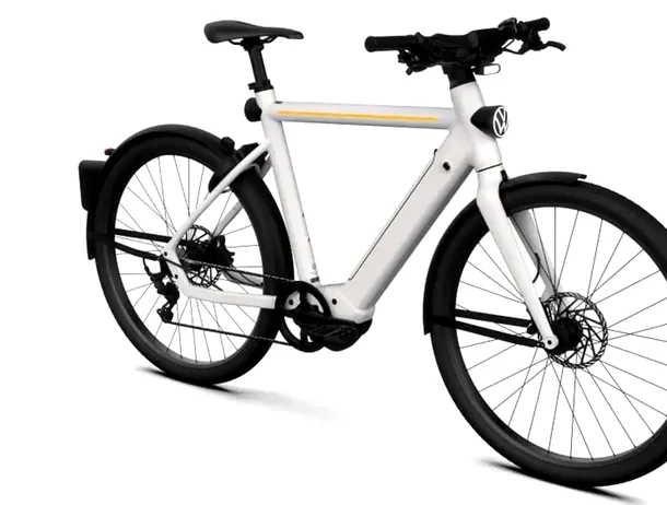 O nouă bicicletă electrică sub marca Volkswagen vine cu cameră retrovizoare și cască inteligentă