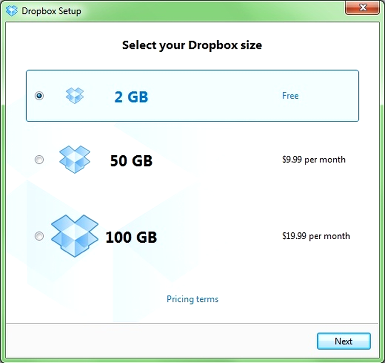 Dropbox – stocare online de fişiere
