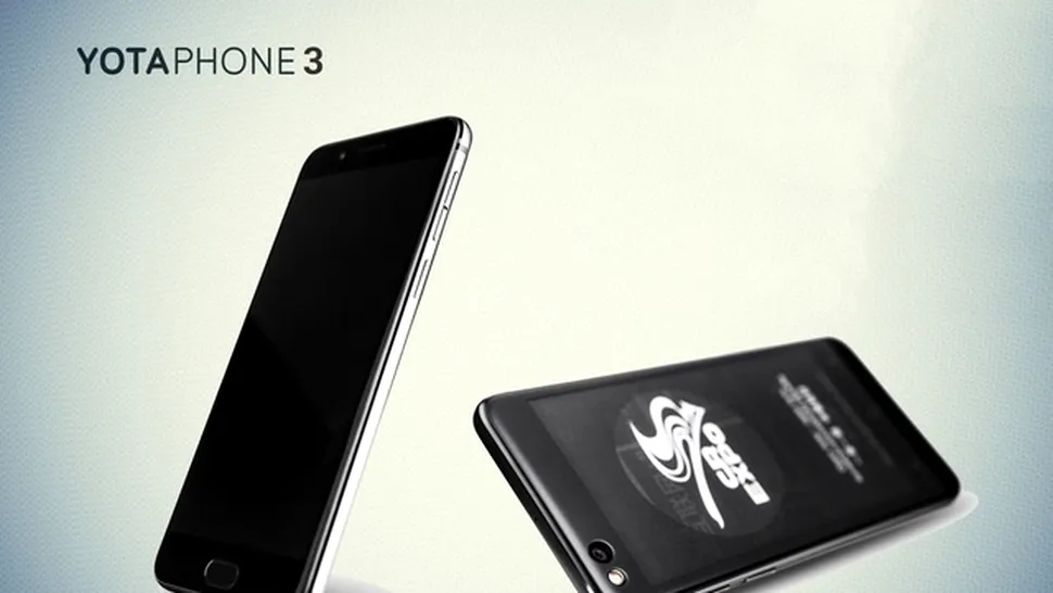 YotaPhone 3 a fost anunţat oficial. Vine cu hardware mid-range şi două display-uri