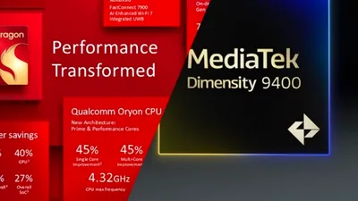 Snapdragon 8 Elite și Dimensity 9400, față în față. Care este mai puternic?