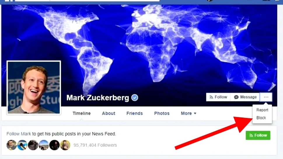Există doar două persoane care nu pot fi blocate pe Facebook. Una e Zuckerberg, iar cealaltă...