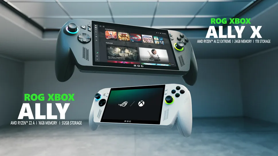 VIDEO: ROG Xbox Ally și ROG Xbox Ally X sunt primele console Xbox portabile din istorie