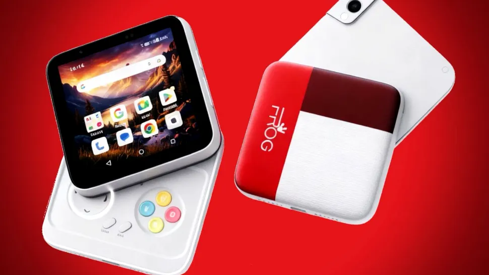 Frog RS1 ascunde gamepad sau tastatură sub ecran