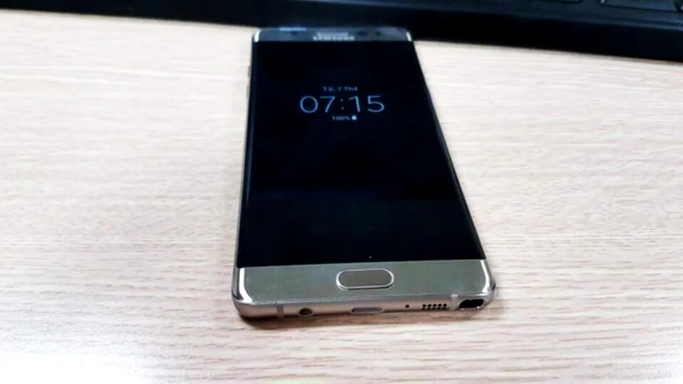 Un Galaxy Note7 recondiţionat apare în imagini spion [FOTO]