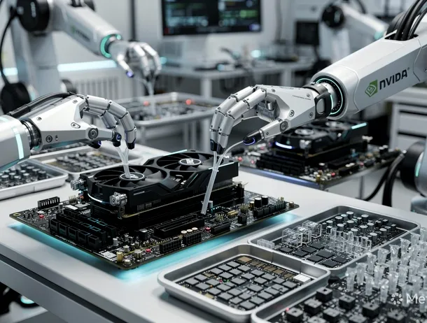 Nvidia prezintă roboți AI care au învățat singuri să monteze plăci video pe plăci de bază – VIDEO