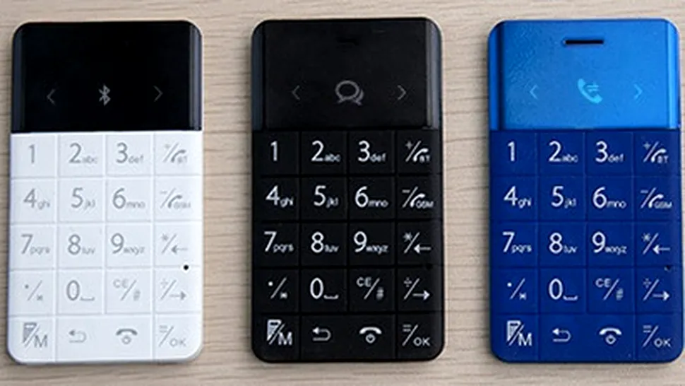 Talkase: un telefon de backup de mărimea unui card de credit