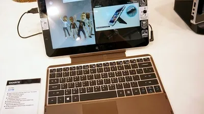 Gigabyte Padbook S11M, o tabletă Windows 8 cu ecran de 11,6