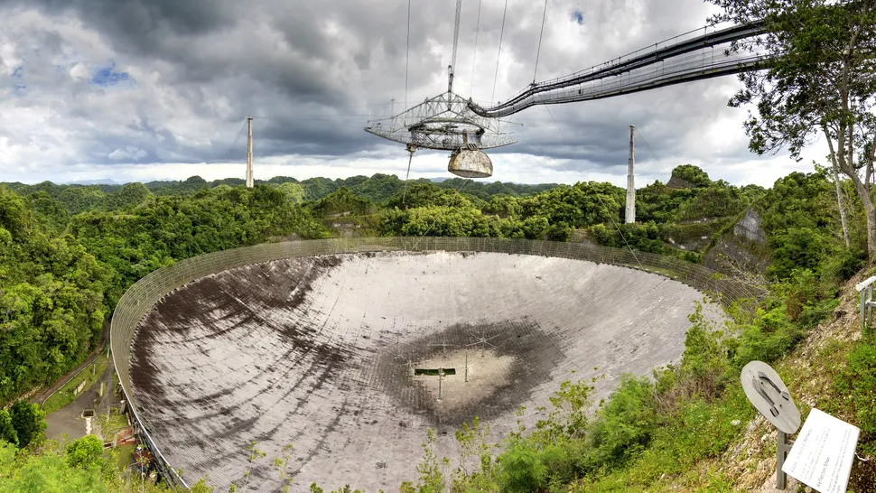 Farfuria Arecibo Observatory, al doilea cel mai mare radiotelescop din lume, va fi demontată definitiv