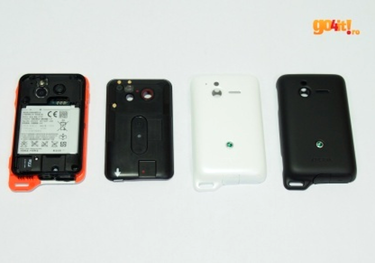 Sony Ericsson Xpera mini pro şi Xperia active