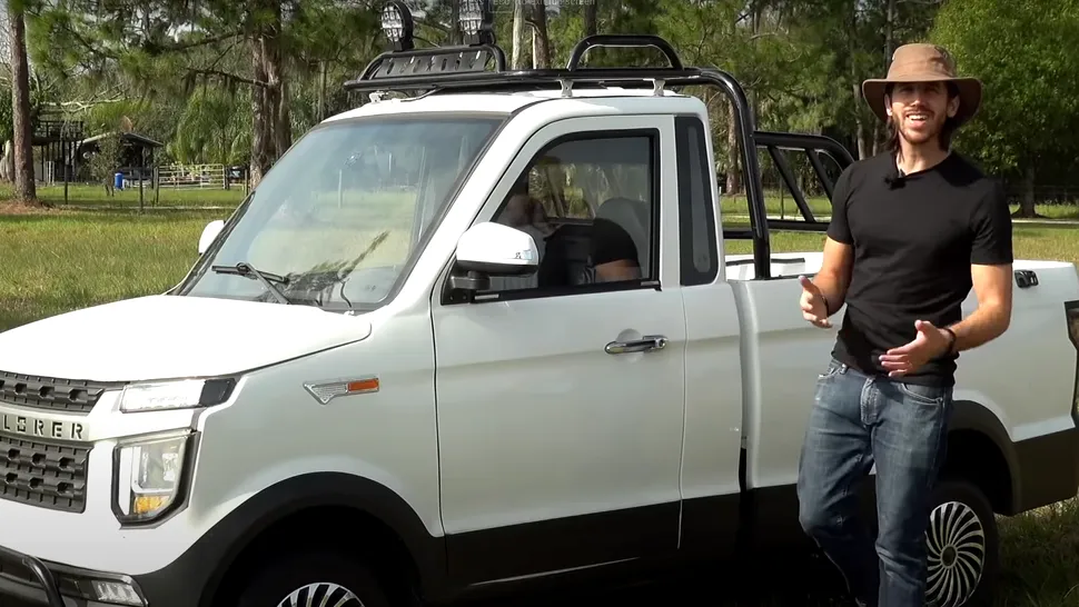 VIDEO: Cum se prezintă după 3 luni un mini pick-up electric cumpărat cu 2.000 $ din China