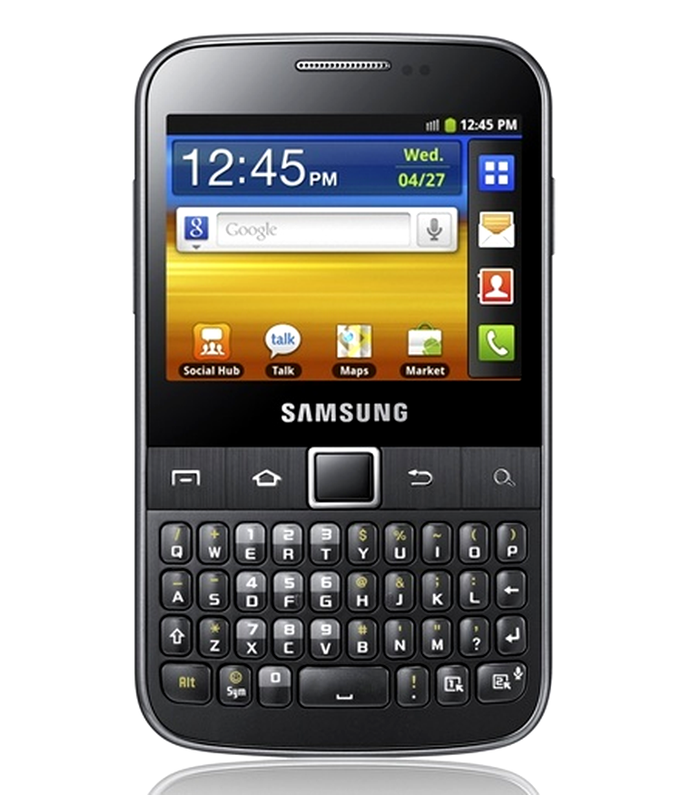 Samsung Galaxy Y Pro - ieftin, dar cu tastatură QWERTY