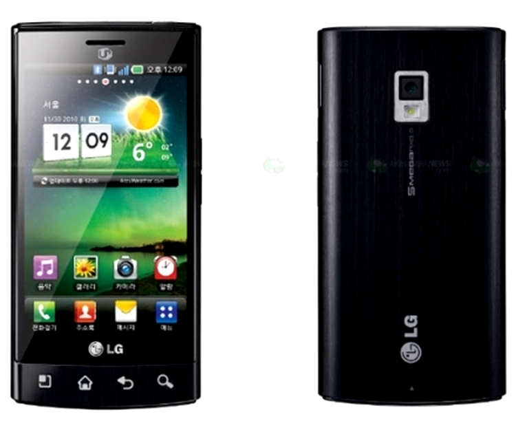 LG LU3000 cu Android 2.2 şi procesor TI la 1 GHz