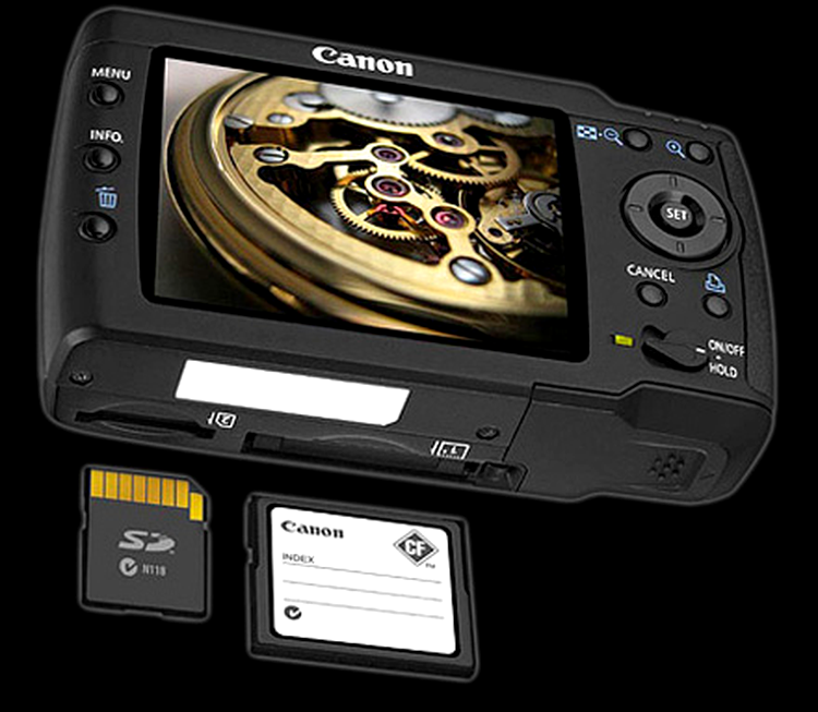 Canon M80 Media Storage
