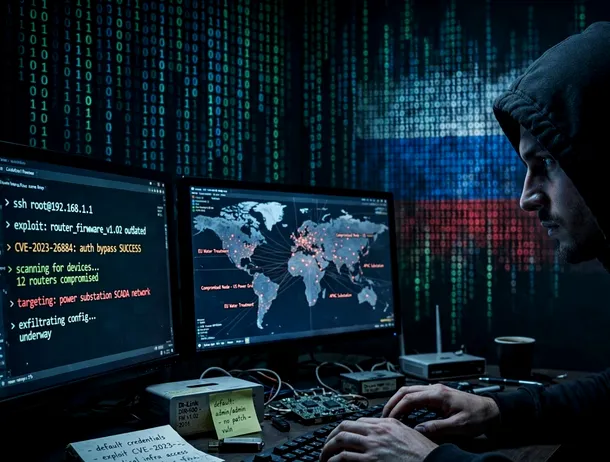 Avertisment internațional: Hackeri ruși exploatează routere vulnerabile pentru a ataca infrastructuri critice