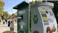 Reciclezi sticle și hrănești animalele fără stăpân. Cum funcționează Pugedon, automatele de reciclare ingenioase care au grijă de pisicile și câinii vagabonzi din Istanbul