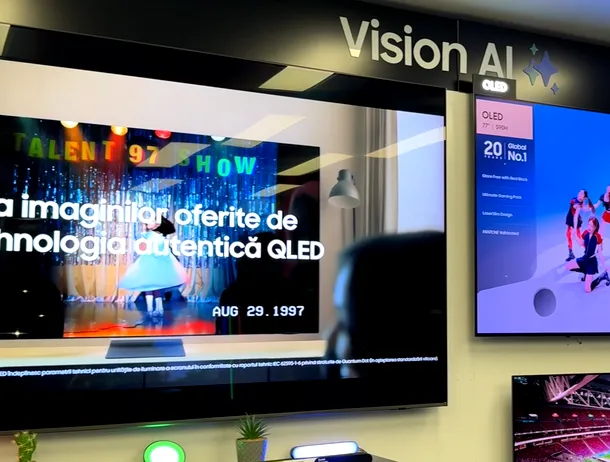 Foto | Samsung prezintă noua sa gamă de televizoare pentru 2026. Modelele cu Micro RGB vor fi disponibile în curând la precomandă