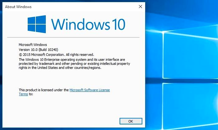 Windows 10, finalizat