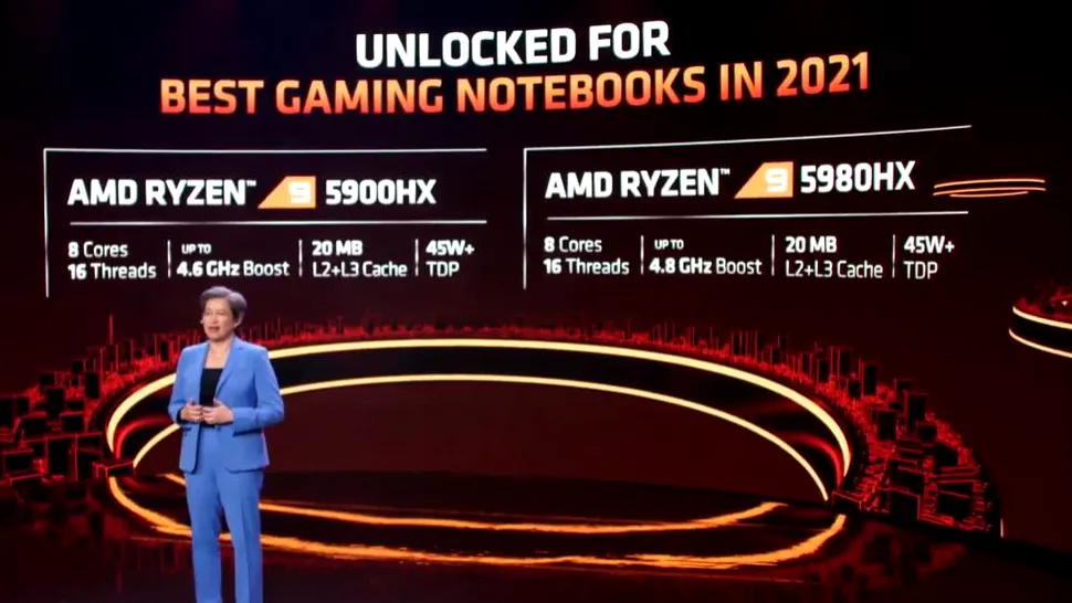AMD anunță seriile de procesoare Ryzen 5000 H și U pentru laptop-uri de gaming și ultra portabile