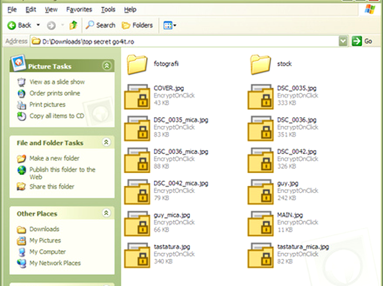EncryptOnClick