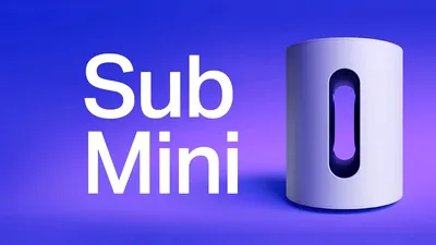 Sonos anunță Sub Mini, un subwoofer mai mic, dar nu foarte ieftin, pentru sisteme audio din camere mici și medii