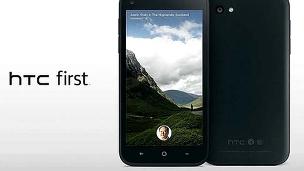HTC First, primul telefon mobil cu Facebook Home