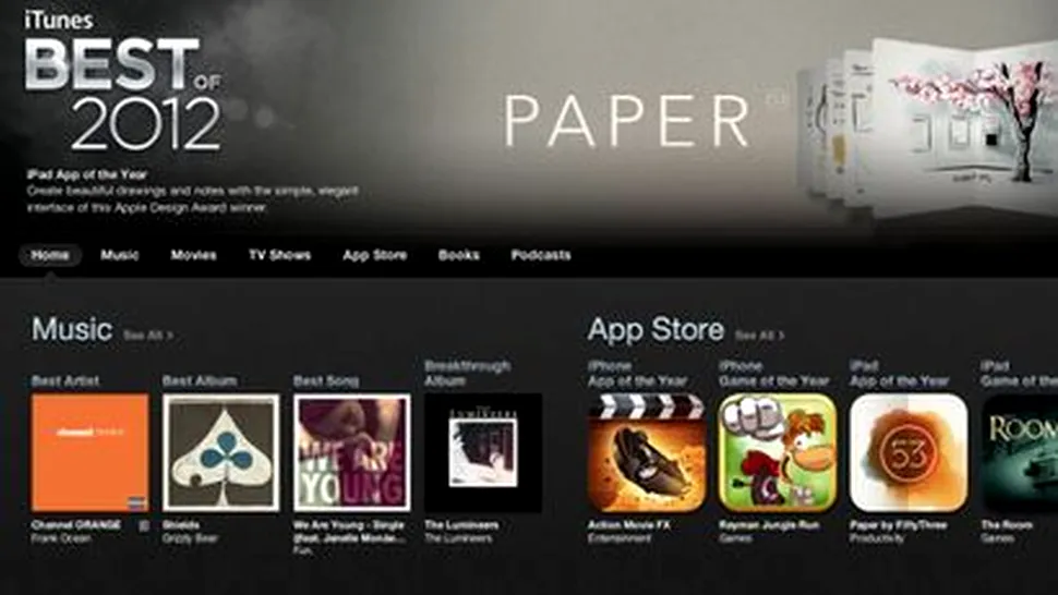 Best of App Store, topul Apple al aplicaţiilor pentru iPad şi iPhone