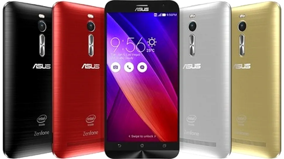 ASUS a anunţat telefoanele Zenfone 2 şi Zenfone Zoom