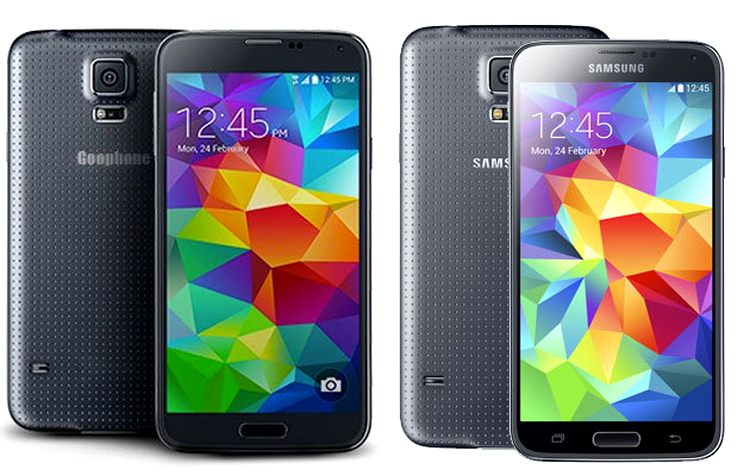 Goophone S5 VS Samsung Galaxy S5