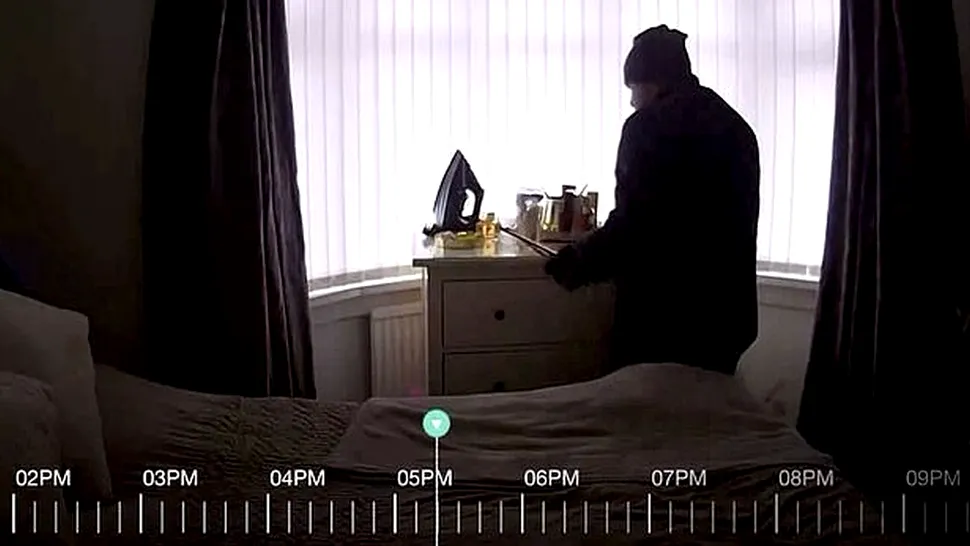 Hoț român, surprins la furat în Marea Britanie de un baby monitor
