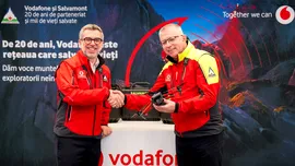 Vodafone și Fundația Vodafone donează echipamente în valoare de 150.000 EUR către Salvamont România (P)