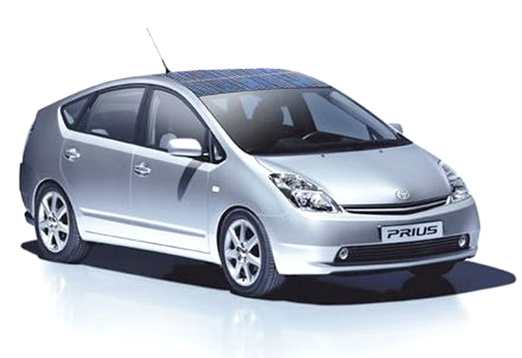 Toyota Prius va fi dotată cu panouri solare din 2009