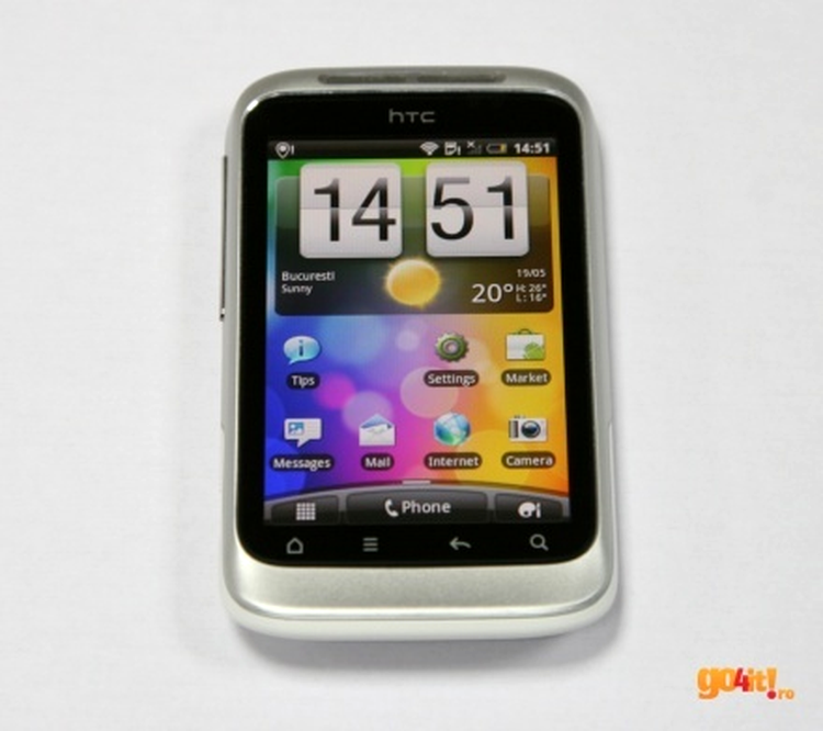 HTC Wildfire S - Android 2.3 Gingerbread cu Sense UI