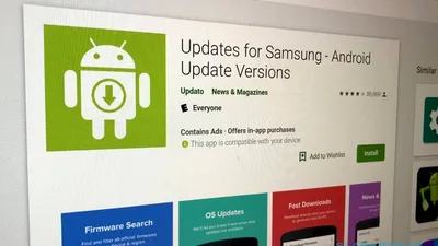 O aplicaţie din Play Store oferea actualizări pentru telefoane Samsung contra cost