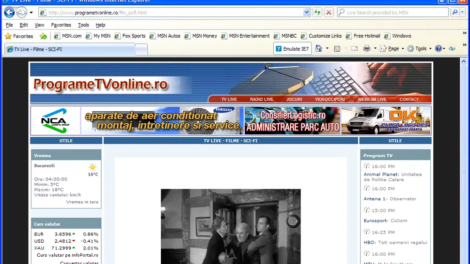 Programe TV Online - unde vezi programe TV româneşti online