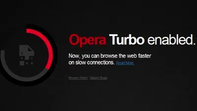 Opera pentru Android primeşte modul Turbo, economisind lăţime de bandă fără compromisuri