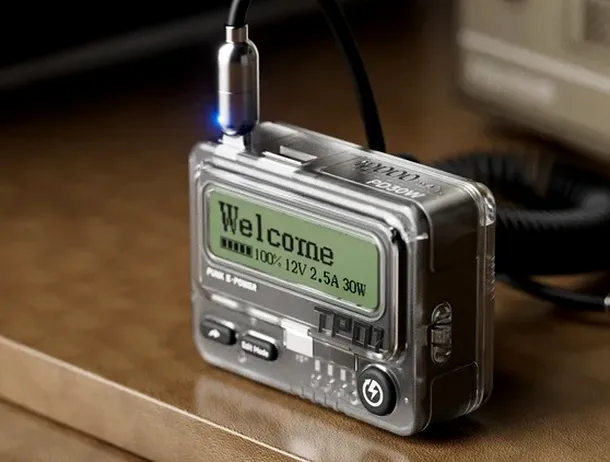 O firmă a lansat Retro Beeper, o baterie externă inspirată de pagerele din anii ’90, capabilă să transmită mesaje radio