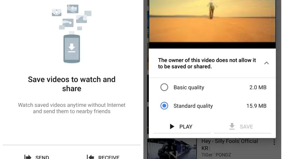 YouTube Go, aplicaţia care permite salvarea clipurilor YouTube pentru vizionare offline, disponibilă în versiune beta