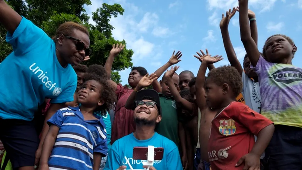 Premieră mondială: UNICEF a livrat un vaccin pentru un nou-născut cu o dronă