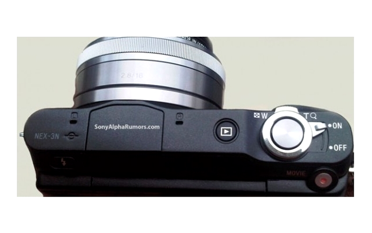 O imagine cu viitorul aparat foto mirrorless Sony NEX-3N