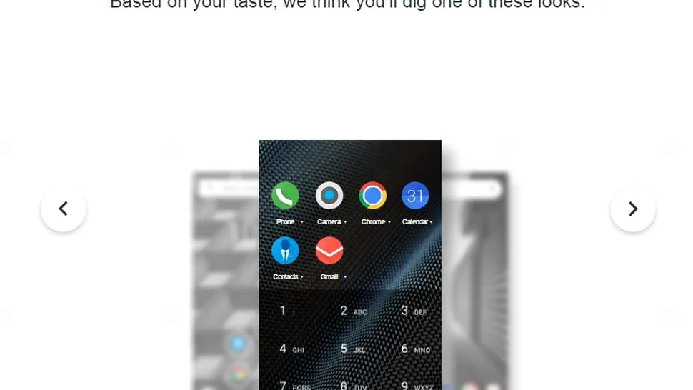 Google le recomandă utilizatorilor de Android wallpaper-ul şi launcher-ul care li se potrivesc, după ce completează un test