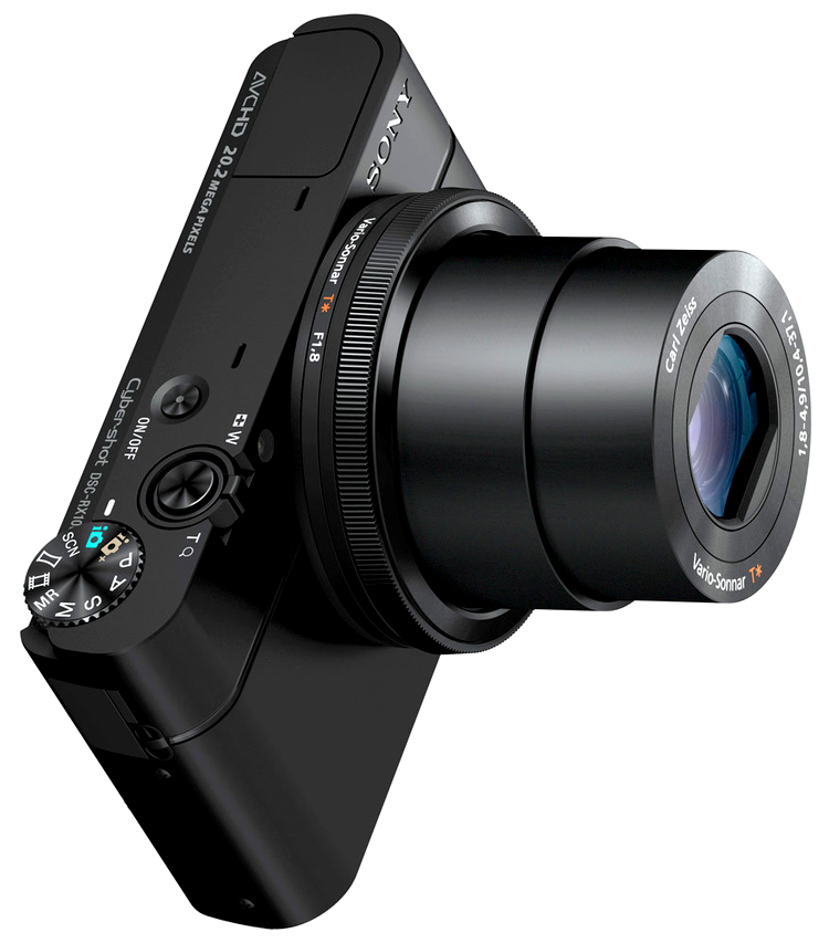 Sony DSC-RX100 - obiectivul retractabil
