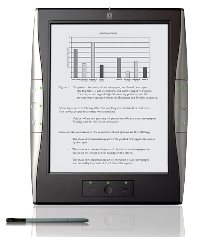 iRex Digital Reader 1000S - cartea electronica de 10.2