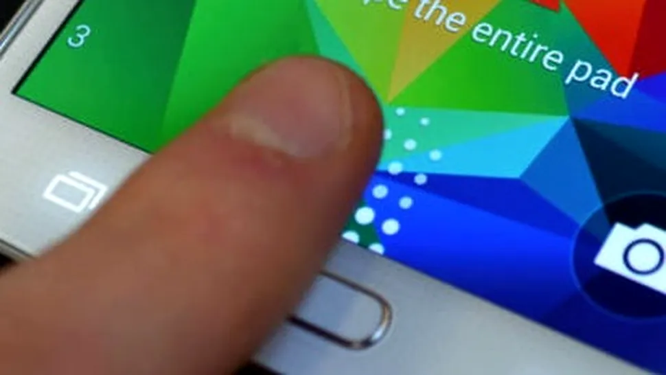 Amprentele înregistrate cu telefoane Galaxy S5 ar putea fi interceptate (UPDATE)