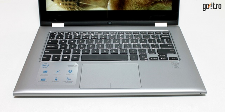 Dell Inspiron 13: o tastatură aerisită de bună calitate