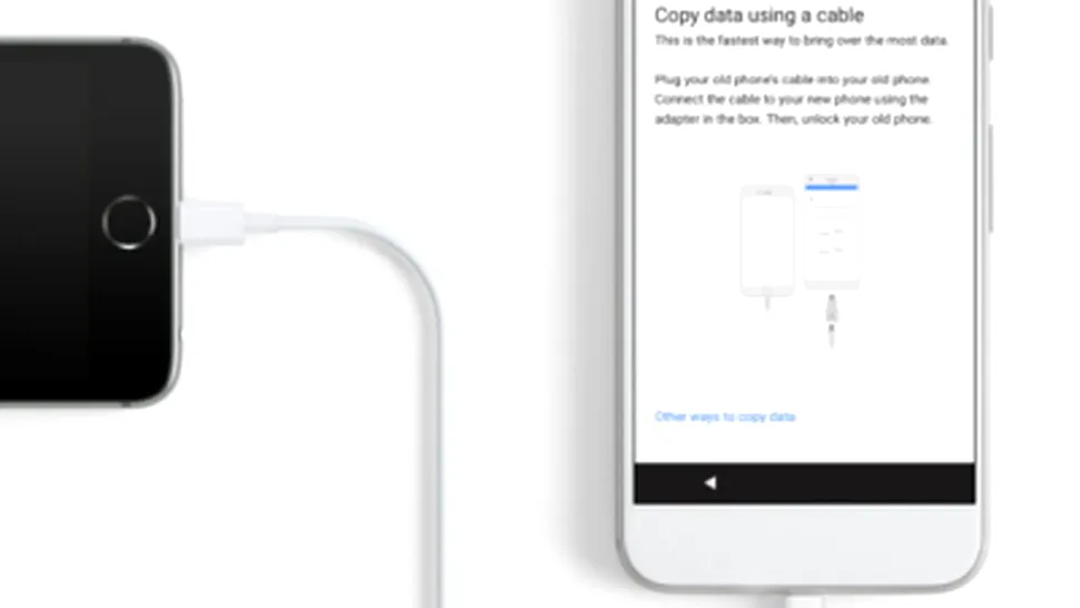 Noile smartphone-uri Google Pixel vin cu un adaptor pentru transferul de date din vechile telefoane