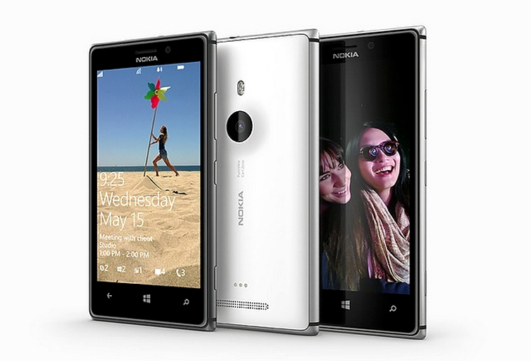 Nokia Lumia 925 - rama telefonului este metalică