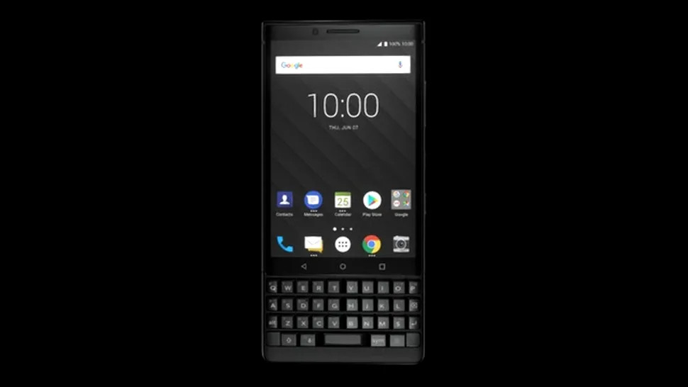 BlackBerry anunţă Key2, al doilea smartphone produs de TCL cu Android şi tastatură fizică