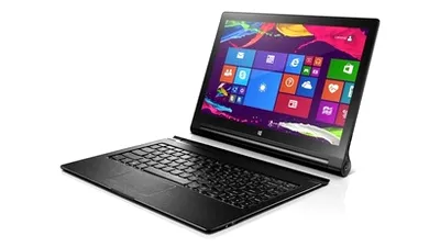 Lenovo a anunţat Yoga Tablet 2 with Windows, o tabletă cu ecran QHD de 13,3
