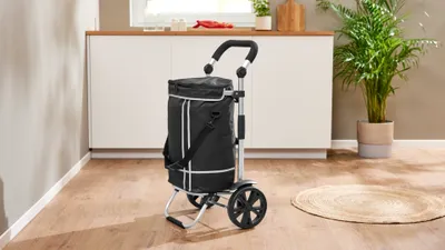 Ofertă Lidl: Cărucior SilverCrest multifuncțional de cumpărături cu compartiment termoizolant
